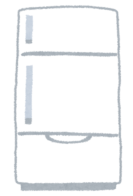 冷蔵庫のイラスト