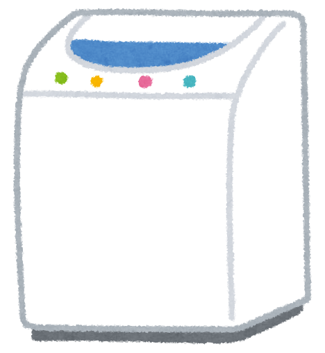 洗濯機のイラスト